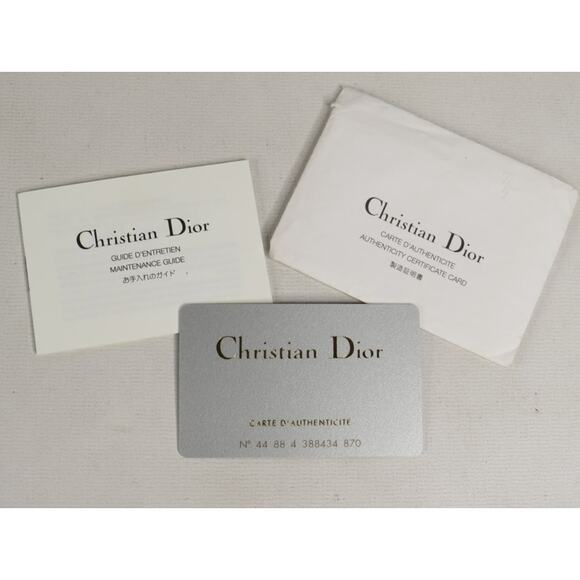 Christian Dior Saddle Bag – Tan Leather with Brass “CD” Hardware - Picture 15 of 15